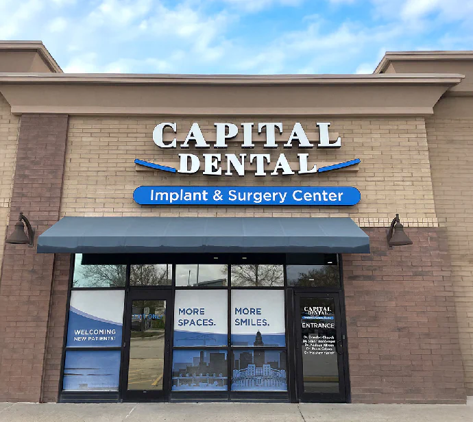 Capital Dental Implant & Surgery Center exterior in Lincoln, NE